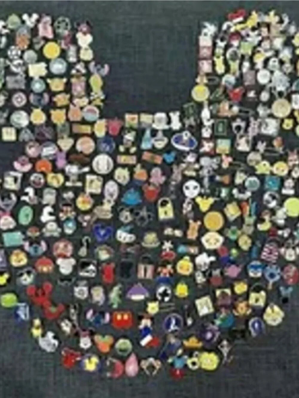 DISNEY PIN TRADING LOT 50, NO DUPLICATES, FREE SHIPPING, 100%